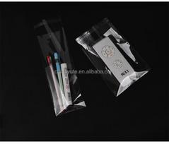 Custom-Made 10*21cm Double-Layer 6-Thread Plastic Jewelry Packaging 100 Pieces Transparent Self-Adhesive Opp Bags 10*21(18+3)&0.025mm