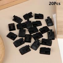 Ring Display Holders 20Pcs Plastic Stand Jewelry Showcase Tray for Retail Store Counter Organizer