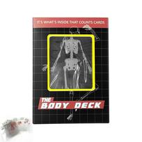 The Body Deck Cards Reusable Body Transparent Playing Cards Multi-Purpose Human Anatomy Playing Cards for Anatomy Enthusiasts China Mainland