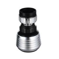360° Rotating Kitchen Faucet Aerator Dual-mode Spray Stainless Steel Anti-Splash Sprayer Filter Nozzle No Water Leakage