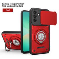 360° 2-in-1 Ring Stand Phone Case For Samsung Galaxy A57 A37 A17 A56 A36 A26 A16 A55 A35 A07 A06 5G Camera Lens Protective Cover For Galaxy A06 4G