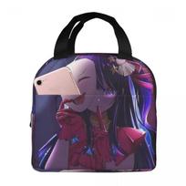 Oshi No Ko Anime Kawaii Insulated Lunch Bag for Women Office Cooler Thermal Food Box Tote Portable Lunch Boxes Container One Size