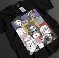 Record Of Ragnarok Shirt Jack The Ripper Tshirt Buda T-Shirt Adam Top Anime Tee M