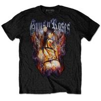 Men's Guns N Roses Torso (Back Print) Slim Fit T-shirt XX-Large Black 4XL