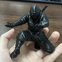 Creative Ninja Ornaments Decorations Pen Holder 3D Printing Warrior Ornaments  Home Decor juoda