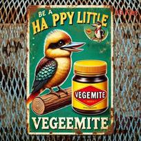 Funny Australian Man Cave Vintage Metal Sign Retro Tin Plaque Kitchen Pub Home Bar Wall Decor 8x12 Inch (Multicolor,TYA76546-20x30)