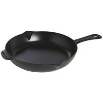 Staub 40510-617-0 Poêle en fonte, Noir Mat, 26 cm 40510-617-0