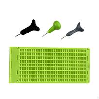 Braille Writing Slate Fingerboard Home Office Convenient Sturdy 9 Line 30 Cells and