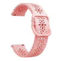 20mm Replacement Band For Samsung Galaxy Watch 5 44mm 40mm Pro 45mm/Active 2/Galaxy Watch 4 Lace Silicone Strap For Women Girls 20mm