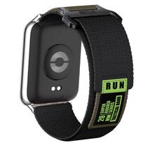 Tactical Nylon Strap for Miband 9/8 pro Sport Band for Xiaomi Redmi watch 4/5 Elastic Breathable replacement Bracelet for miband 9 8 pro
