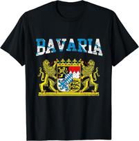 NEW LIMITED! Bavaria Germany Oktoberfest German Bavarian Gift Tee - MADE IN USA L