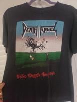 Vintage Death Angel frolic through the park 1988 Unisex Cotton T Shirt S