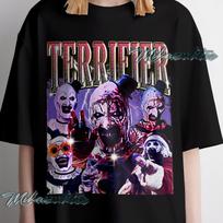 Terrifier T-Shirt, Vintage Style Horror Graphic Tee 3XL