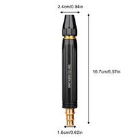 Adjustable Car Wash Water Gun High Pressure Metal Car Wash Straight Nozzle Washer Spray Sprinkler for Car Washing Tool