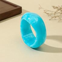 Dopamine Irregular Wide Bracelet Europe American Style Geometric Hand Ring  Decoration Style8