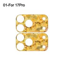 2PCS Anti Scratch Lens Color Skin Sticker for iPhone 17 Pro Max 17Pro Phone Accessories 01-for 17 Pro