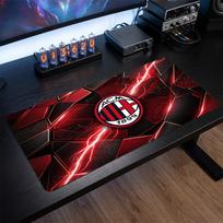 AC Milan Printed Large Mouse Pad, Non Slip Soft Rubber Gaming Desk Mat for Office Laptop Computer Decor 30cmx60cm（11.8x23.6inch）