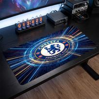 Chelsea FC Printed Large Mouse Pad, Non Slip Soft Rubber Gaming Desk Mat for Office Laptop Computer Decor 30cmx60cm（11.8x23.6inch）