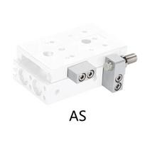 Pneumatic precision slide cylinder MXS6-10 MXS8-20 MXS12-30 MXS16-40 MXS20-50 MXS25-75 MXS6-20 MXS8-30 MXS16-50 (as the picture,MXS6)