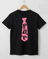 POP Kaklaraiščio Grafikos Marškinėliai | Įkvėpta Harry Styles | Juoda ir Rožinė Unisex Marškinėliai M pink