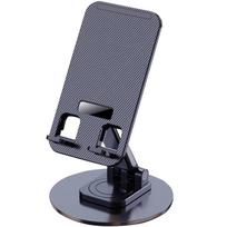Universal Phone Stand On Desk 360° Rotating Multi-Angle Non-Slip Metal Base Foldable Desktop Holder For iPhone Xiaomi Samsung juoda
