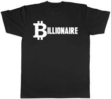 Bitcoin Billionaire Mens Ladies Womens T-Shirt M