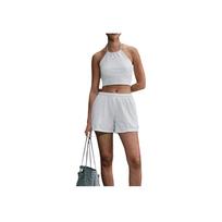 Nike Sportswear Swoosh SS25 Chill Terry Comfortable Classic Fashion Versatile Sports Vest Women Vests Gray HJ1212-051 S