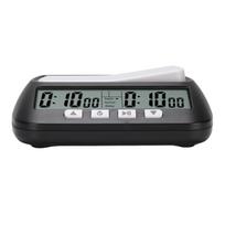 Chess Clock Digital Chess Timer Professional for Board Games Multifunction Portable Chess Clock Battery Powered