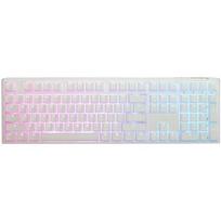 Žaidimų klaviatūra Ducky One 3 Aura White, RGB LED MX-Speed-Silver (US) | 100353876 | 4711281574666