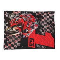 Francesco Bagnaia Numeris 1 Moto GP Antklodė Minkšta Šilta Flanelinė Mesti Antklodė Patalynė Lovai Svetainei Iškylai Kelionei Namams Sofai 30x40in