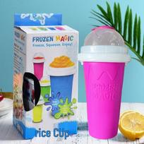 Self-Cooling Smoothie Cup: One Squeeze to Chill for Summer Refreshment 1st Gen Smoothie Cup [PVC Water Bag]