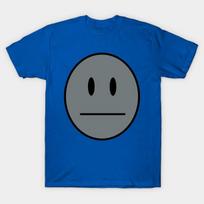 Men Black Print T-shirt Invader Zim! Dib Membrane Cosplay Shirt 1 No-Cut Transfer Paper Print Cotton Tshirt L karališkos mėlynos spalvos