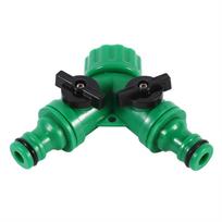 3 Way Hose Pipe Splitter, Garden Y Tap Connector Irrigation Drip Watering, Shut Off Valve, Home Plant Yard Balcony Irrigation with For Garden Yard