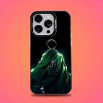 Levi Ackerman Attack on Titan Phone Case For iPhone 16,15,14,13,12,11,Mini,Pro,E,SE4,XS,MAX Black Candy Matte Cover iPhone16