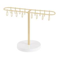 Metal Hair Clip Display Rack Multifunctional Jewelry Hairband Stand Perfect for Organizing Headbands and Accessories 1