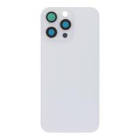 Galinis dangtelis iPhone 16 Pro Max, balto titano (pilnas dangtelis / be NFC lanksčiosios jungties), OEM