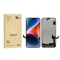 Ekranas Apple iPhone 14 su lietimui jautriu stikliuku, KELAI OEM Soft OLED (Removable IC)