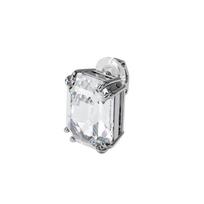Swarovski Mesmera aštuonkampio pjovimo krištolo segamas vienas 925 sidabro ausies segtukas moterims baltas 5600860 sidabras