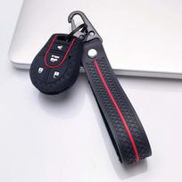 Key Cover for Nissan leaf pathfinder r53 ze1 kicks p15 sunny n17 with Keychain Anti-Scratch Guard Shockproof Protection Soft Grip Texture juoda