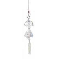 Resin Jasmine Wind Chime Pendant Handmade Decorative Backpack Hanging Pendant Chinese-style Beaded Pendant Bag Decoration