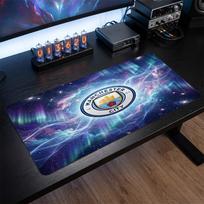 Manchester City Printed Large Mouse Pad, Non Slip Soft Rubber Gaming Desk Mat for Office Laptop Computer Decor 30cmx60cm（11.8x23.6inch）