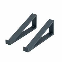 1 Pair Portable Monitor Holder Keyboard Elevated Stand Raised Keyboard Angle Plastic Computer Keyboard Riser Accessories juoda