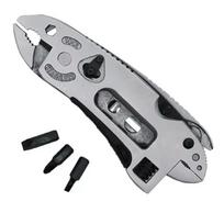 Multitool Pliers Pocket Screwdriver Set Kit Adjustable Wrench Jaw Spanner Repair Survival Hand outdoor Multi Mini Screwdriver sidabras