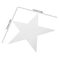 48Pcs Paper Star Cutouts Glitter Hand-Cut Decorations Classroom Bulletin Board Creative Drawing DIY Craft Supplies auksinė