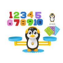 Montessori matematikos žaislas Beždžionėlės svarstyklės Kūdikio Montessori mokomieji žaidimai Skaičių žaislas Mokomieji mokymosi žaislai Mokomoji medžiaga