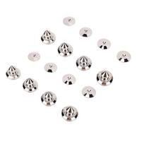 8pcs Speaker Isolation Spikes Pads Copper Adjustable Turntable Feet for Speaker Amplifier Subwoofer CD DVD Player DAC