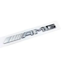 Naujas 2025 m. automobilio lipdukas Mercedes Benz 3D ABS juodas logotipas AMG emblema raidės automobilio bagažinės ženklelis Mercedes Benz W204 W205 W176 W17