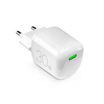 Puro MiniPro 30W GaN USB-C sieninis įkroviklis – baltas