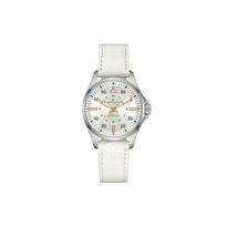 Hamilton Khaki Aviation Series Automatic Mechanical Movement Water Resistant Watch 36mm White Dial Stainless Steel Case Leather Strap H76215850 Regular Watch Box