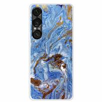For Sony Xperia 1 VII Case Marble TPU Soft Silicone Back Cover Phone Cases for Sony Xperia 1VII 5G Waterproof Transparent Para Xperia 1 VII
